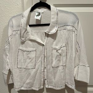 Queen of sparkles white linen set from cinco de mayo launch 2023